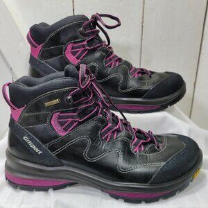 Grisport Waterproof Leather Hiking Boots - Size 39 - Vibram Sole - Italy - NEW
